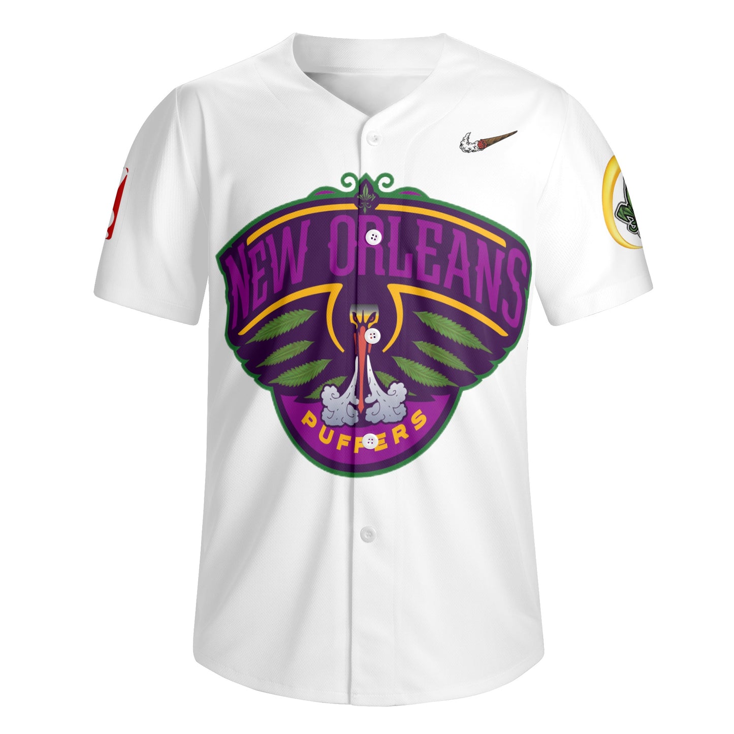 Men's Short Sleeve Baseball Jersey