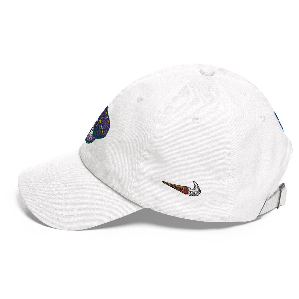 New Orleans Puffer Dad hat - Mardi Gras Edition