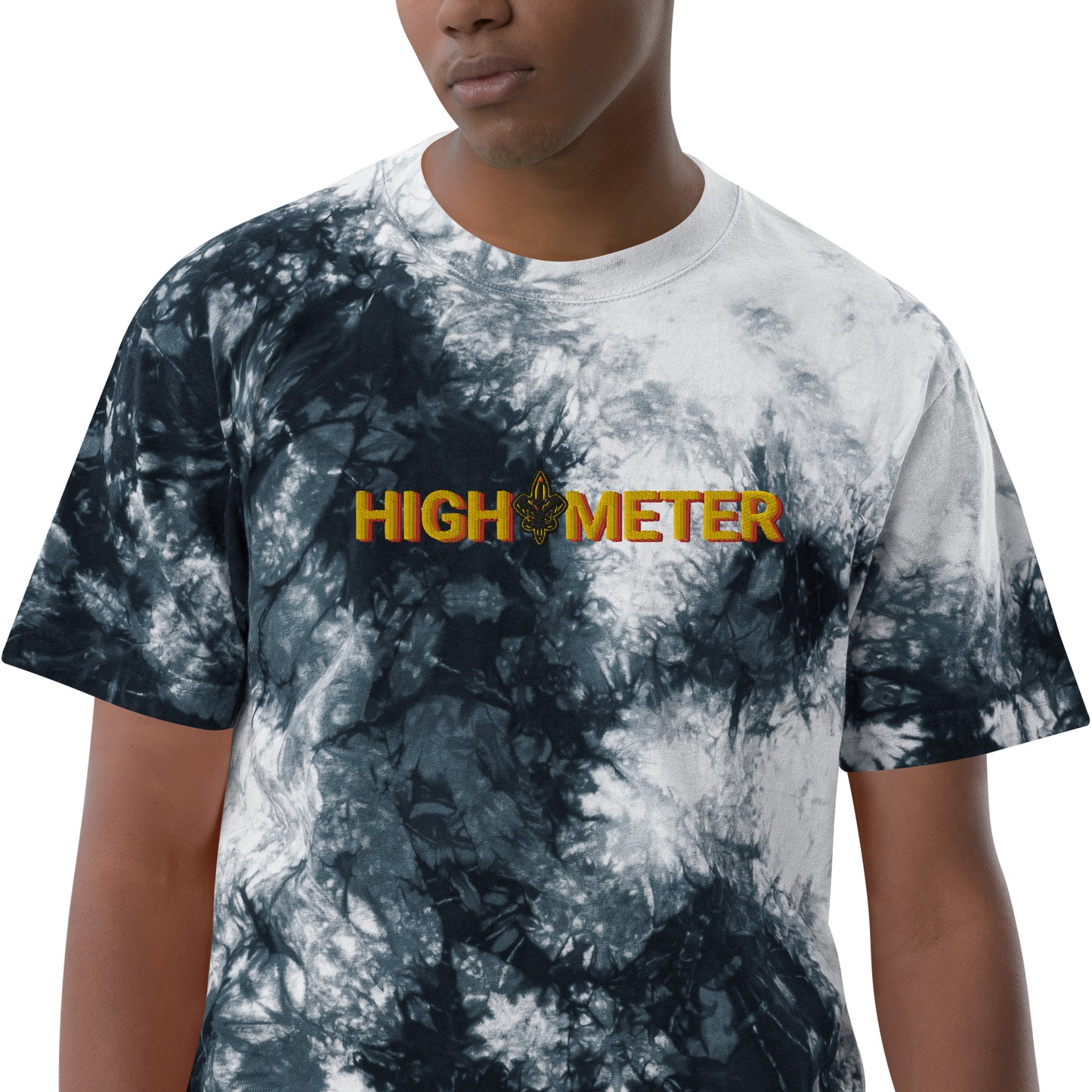 High Meter Oversized tie-dye