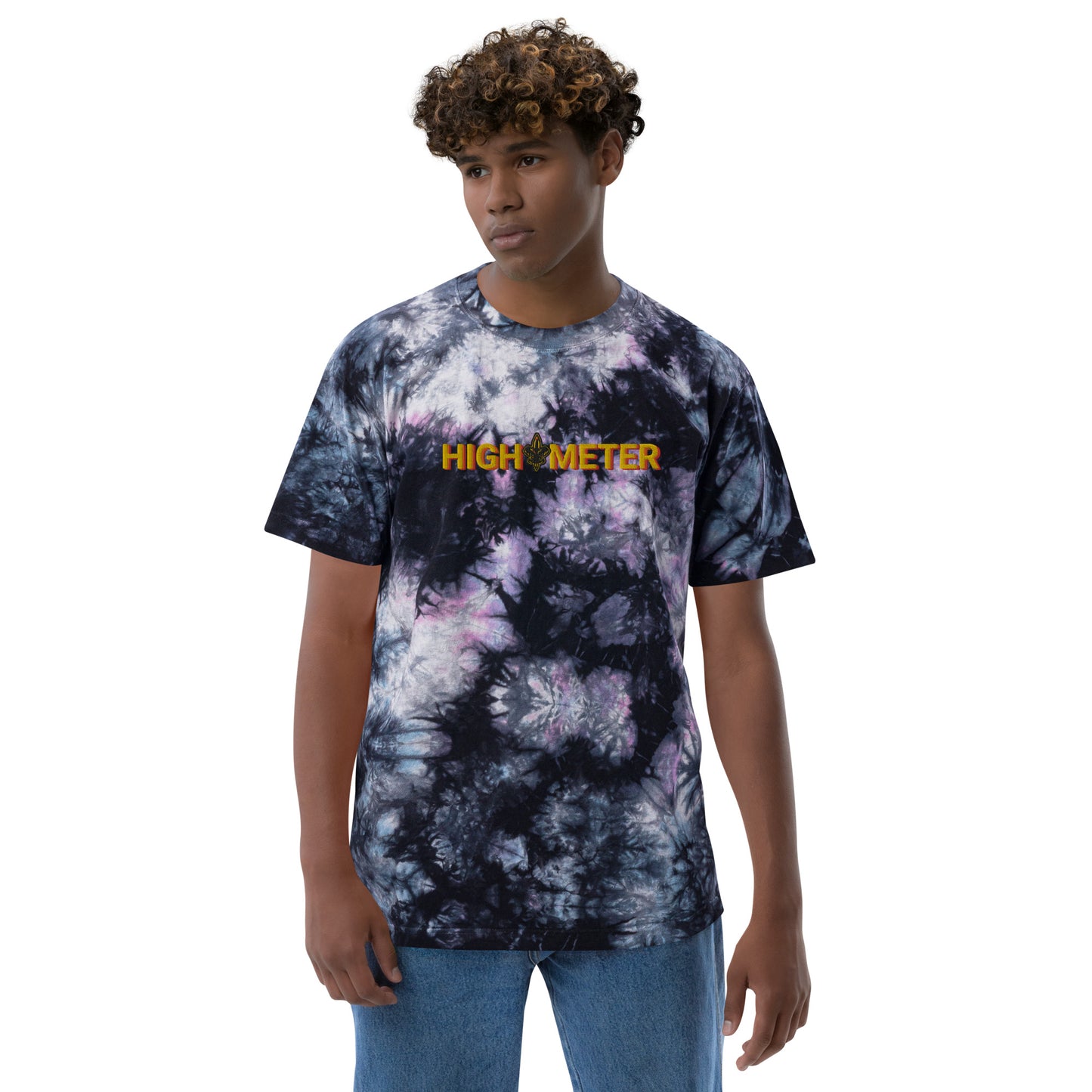 High Meter Oversized tie-dye