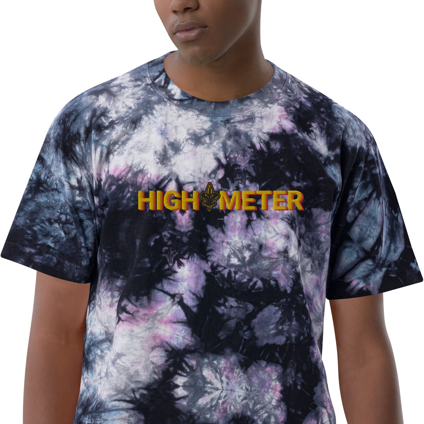 High Meter Oversized tie-dye