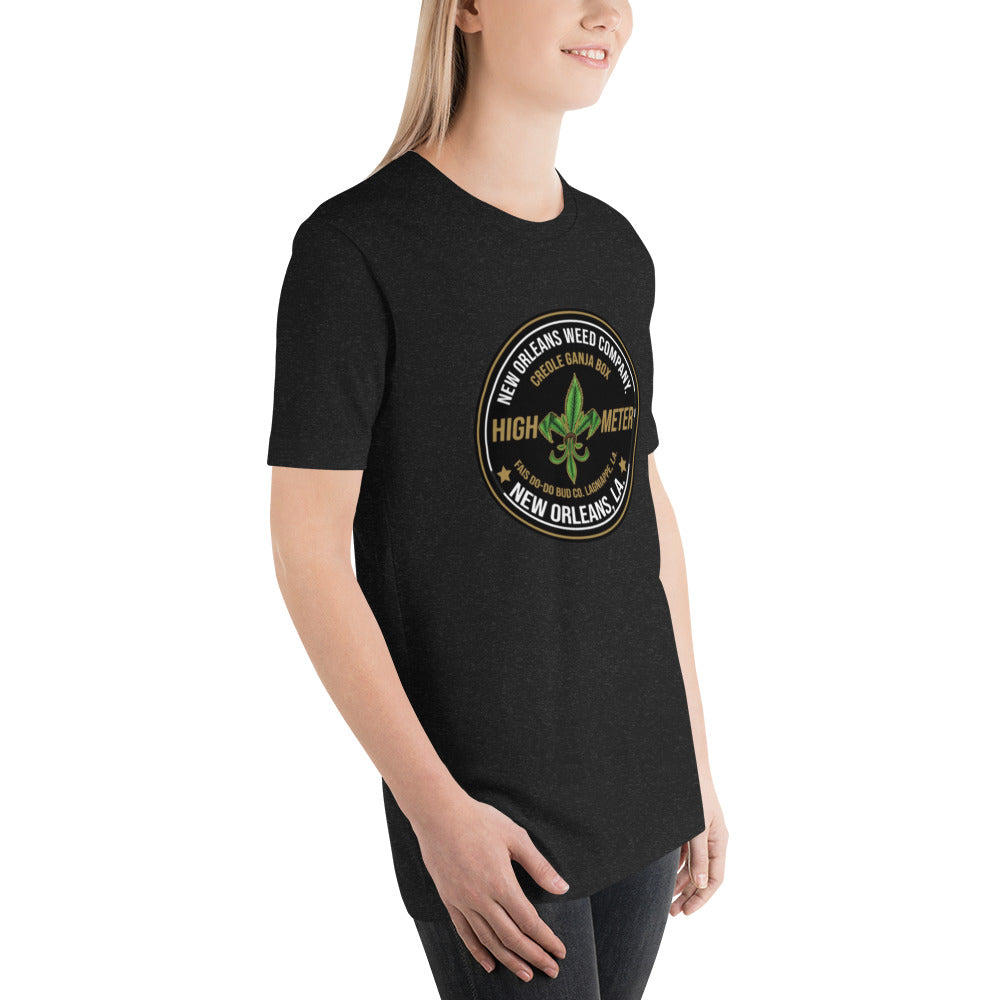 Black & Gold Unisex t-shirt