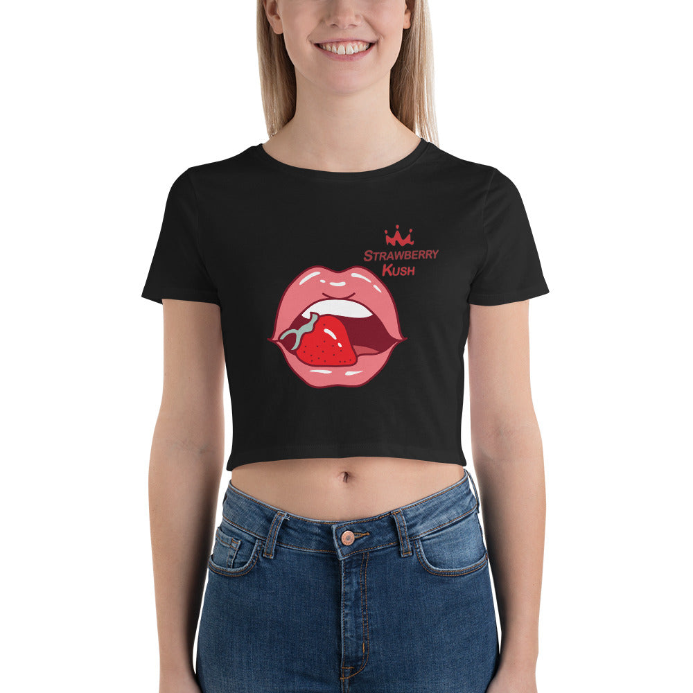 Strawberry Kush Crop Tee