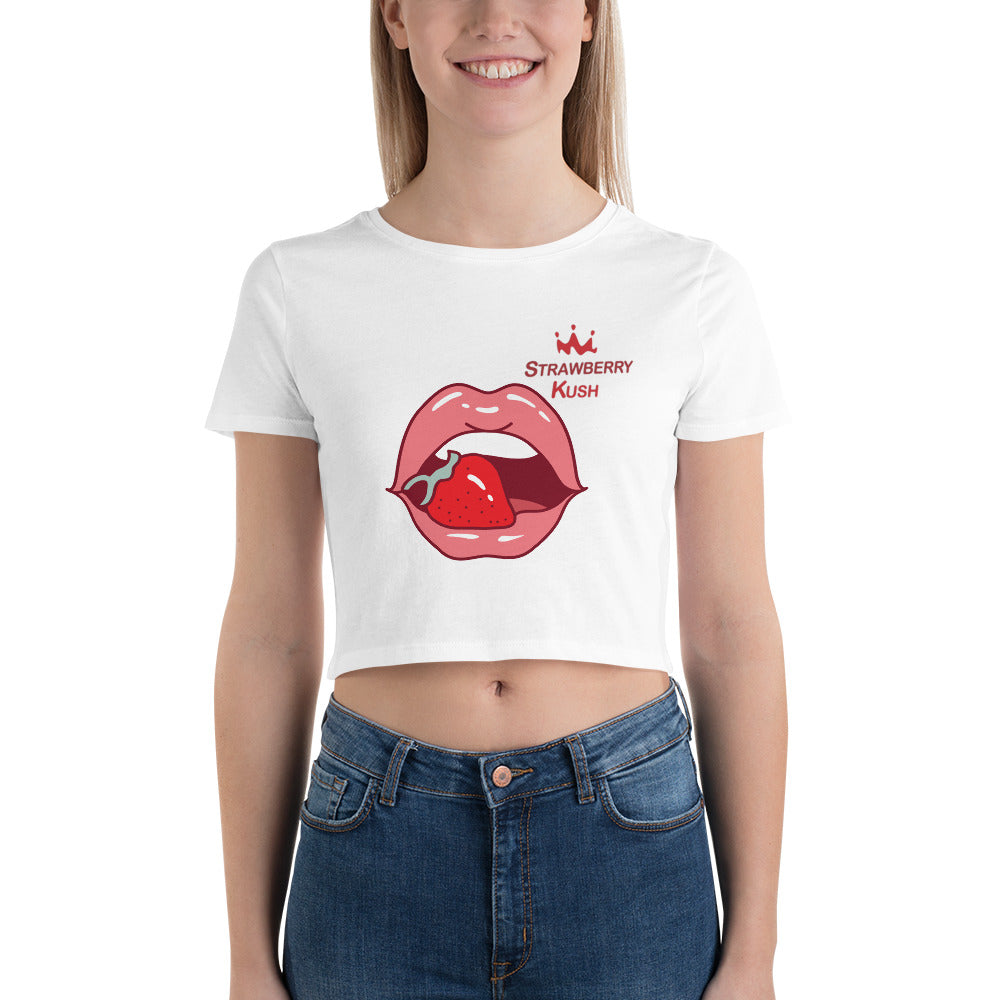 Strawberry Kush Crop Tee